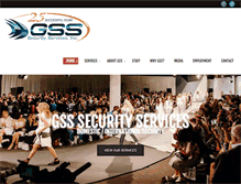 Tablet Screenshot of gss-security.com
